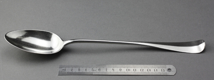 Cape Silver Hanoverian Basting Spoon - Daniel Heinrich Schmidt